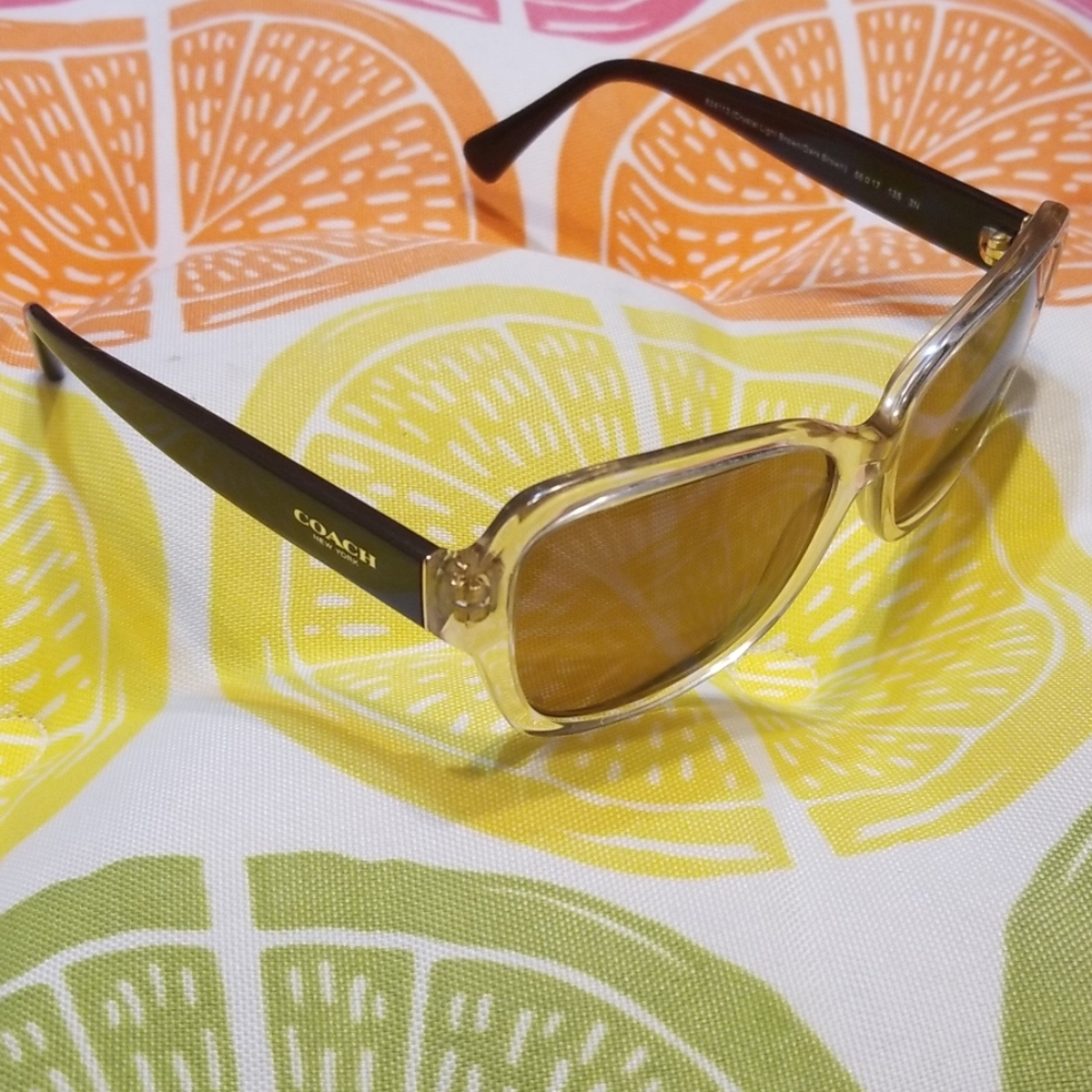 Coach  Crystal Sunglasses